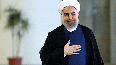 el presidente iraní Hassan Ruhani